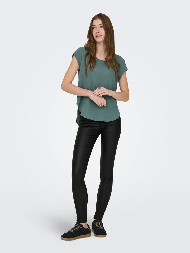 Only Anne lange broek zwart – dames - L32
