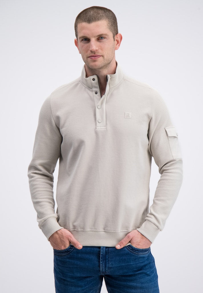 Gabbiano men sweater highcollar kit – heren