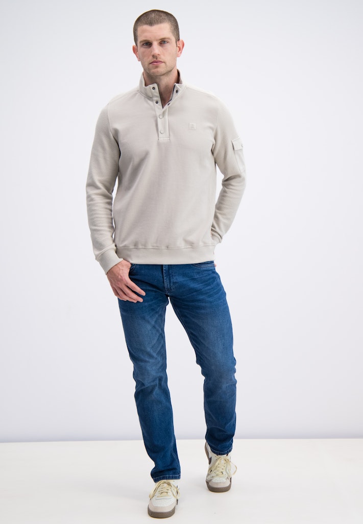 Gabbiano men sweater highcollar kit – heren
