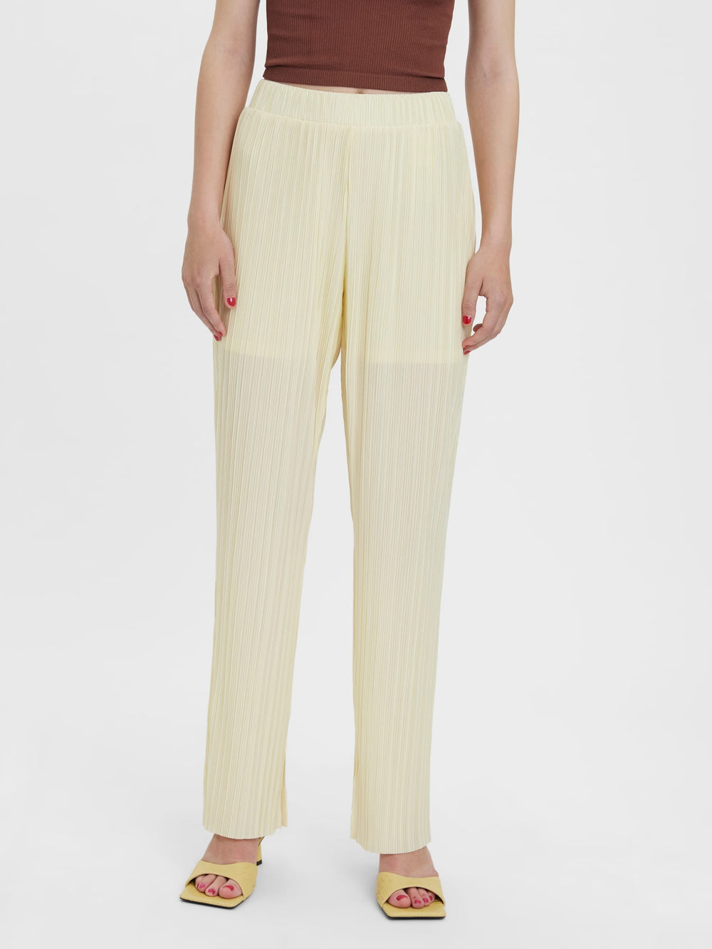 VERO MODA Sutton lange broek dames – kit