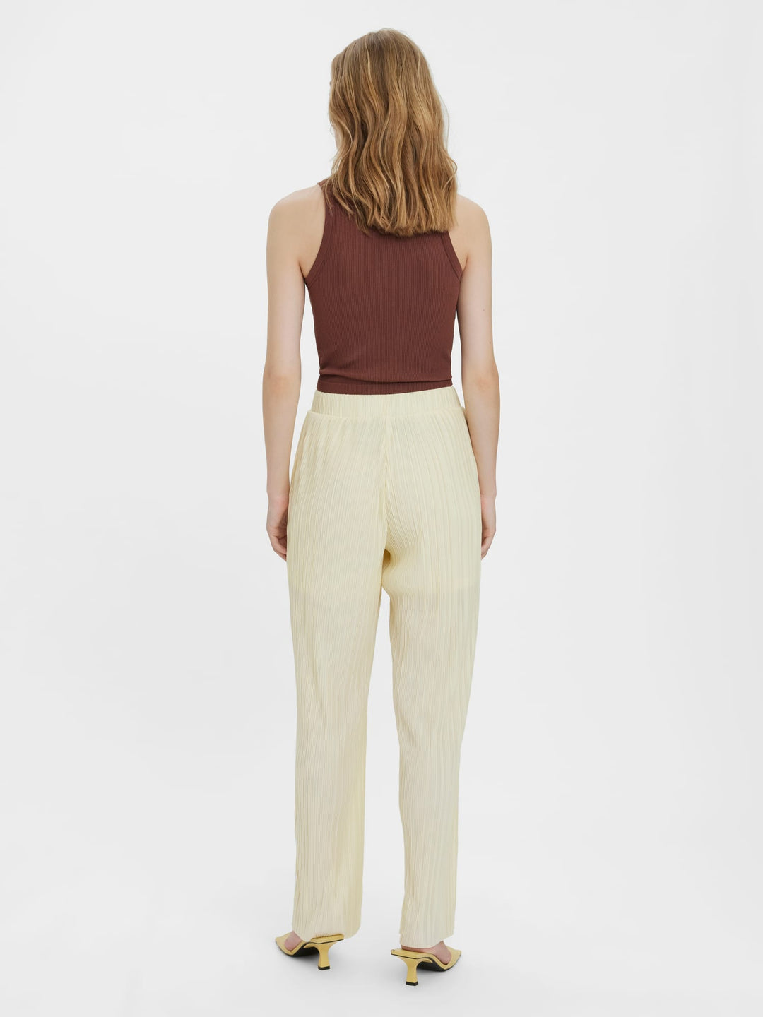 VERO MODA Sutton lange broek dames – kit