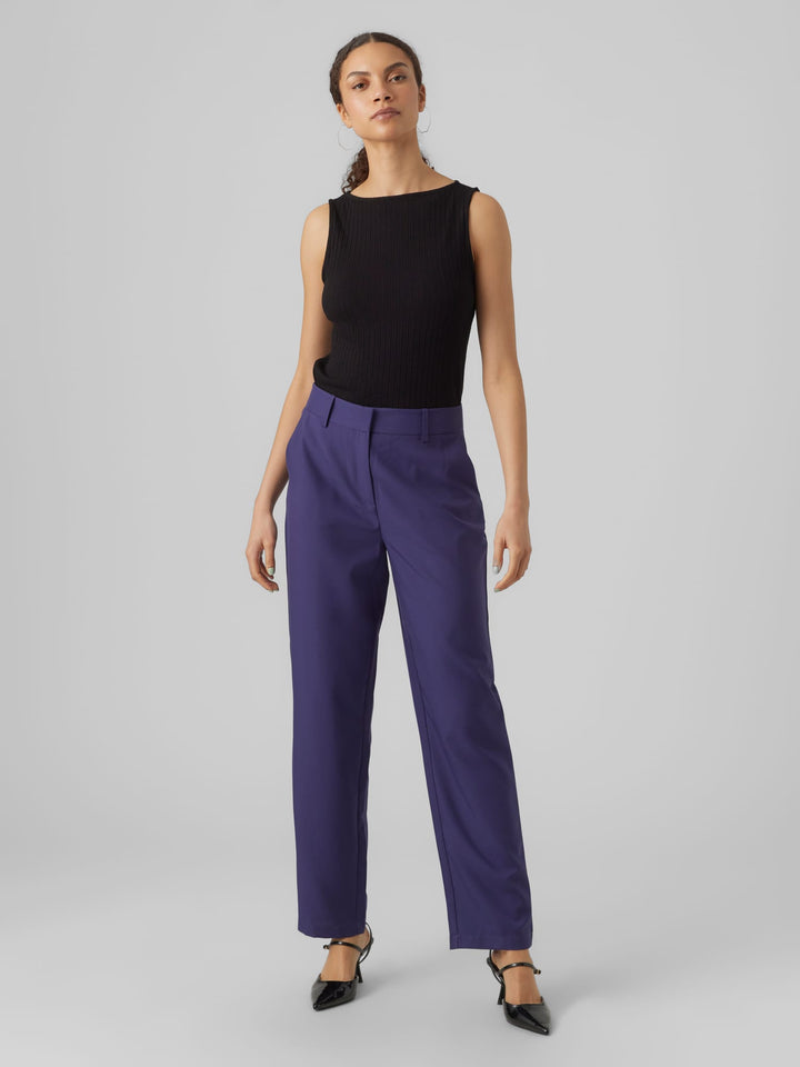 VERO MODA Capri lange broek paars – dames - L32