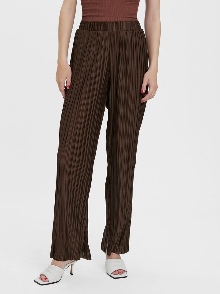 VERO MODA 10278079 Sutton lange broek dames bruin