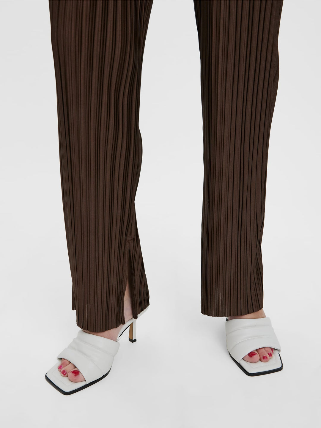 VERO MODA 10278079 Sutton lange broek dames bruin