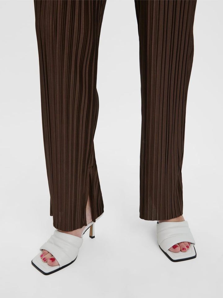 VERO MODA 10278079 Sutton lange broek dames bruin