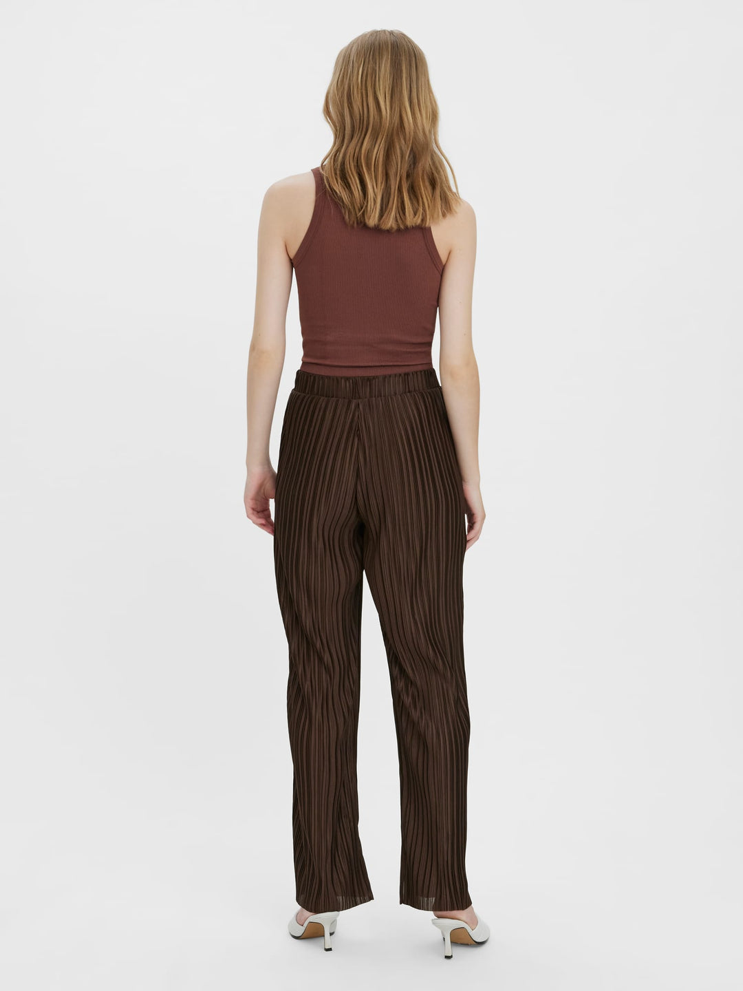 VERO MODA 10278079 Sutton lange broek dames bruin