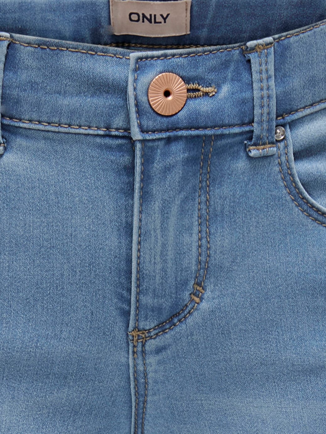 kids only flared fit jeans blauw denim – meisjes - Blue Denim
