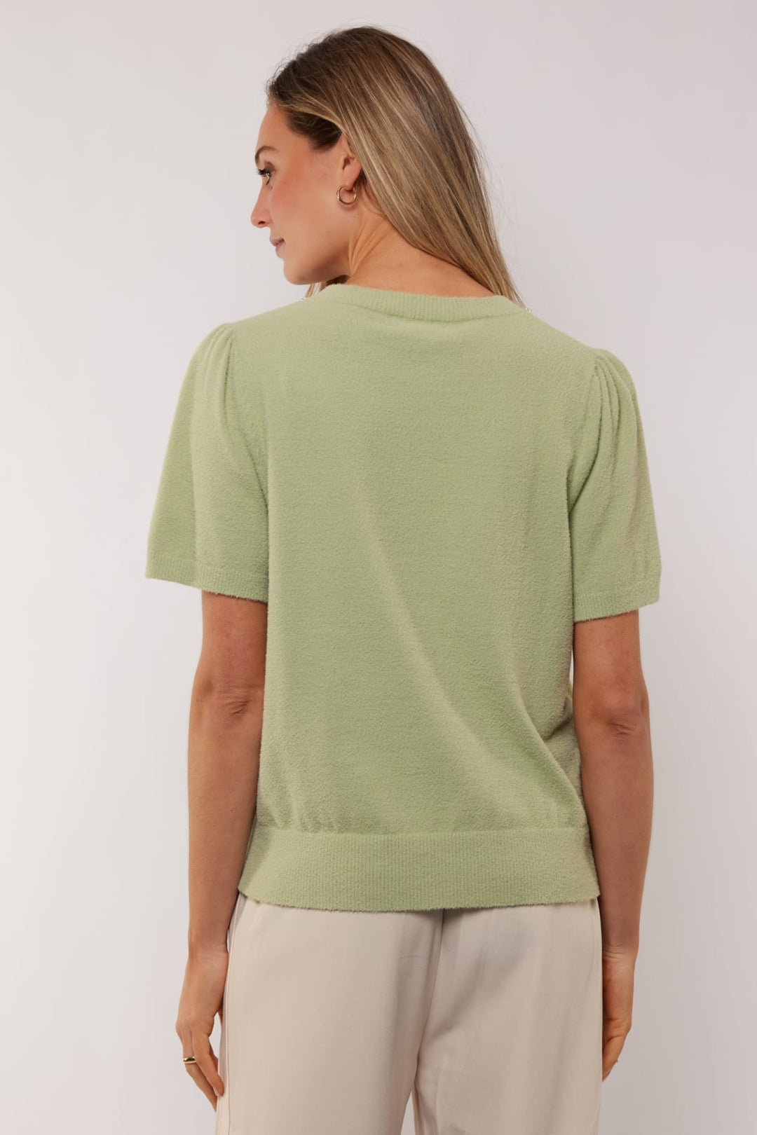 G-Maxx Etta top groen dessin – dames