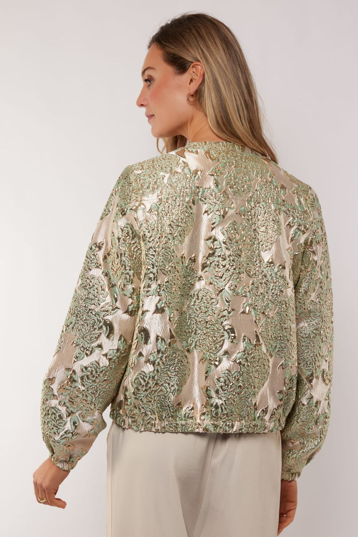 G-Maxx Dalia jacket groen dessin – dames jack