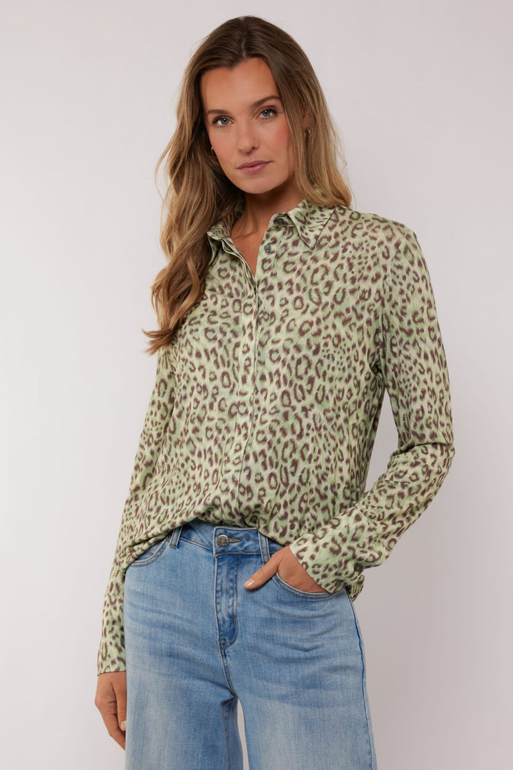 G-Maxx Jacqueline blouse beige – dames