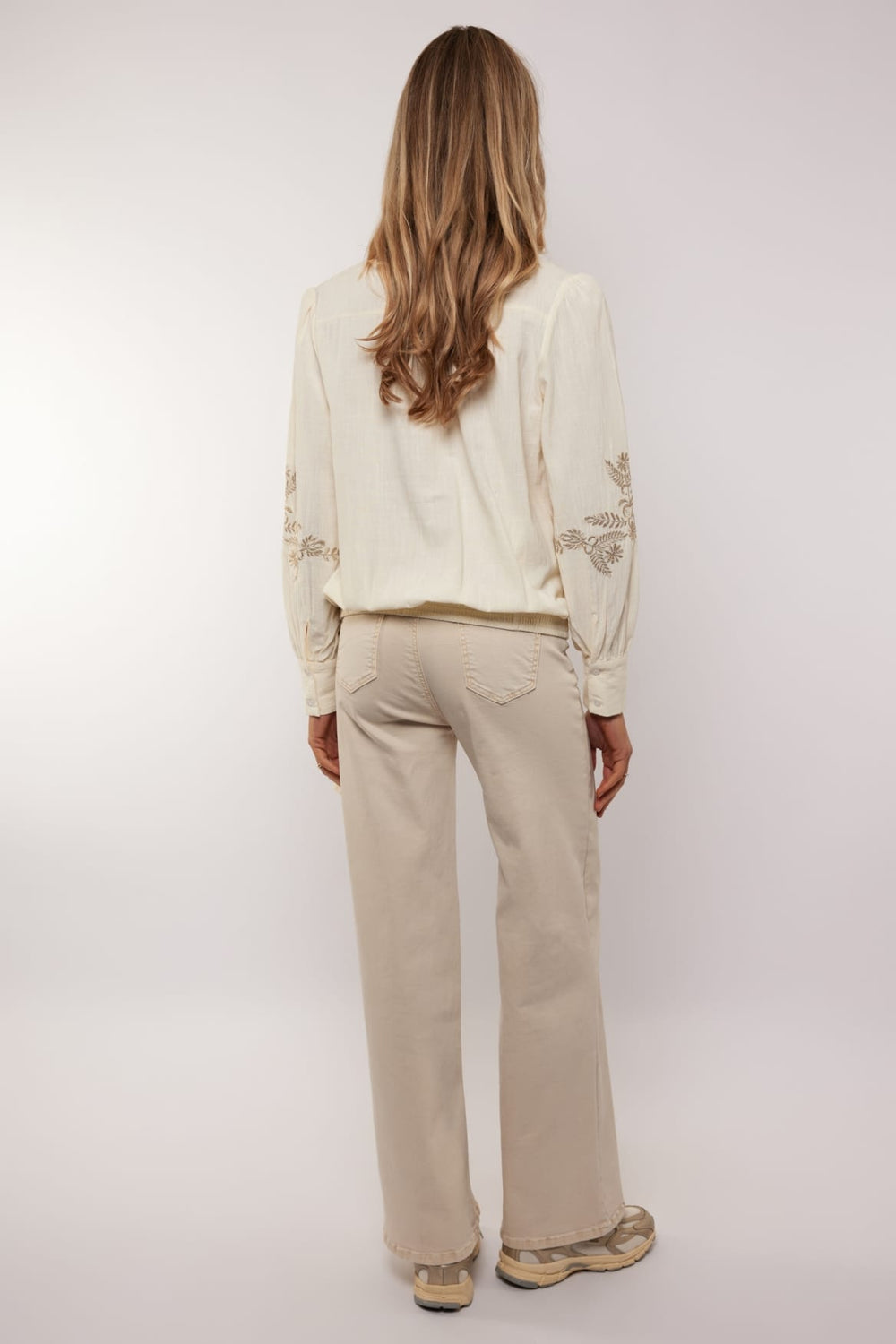 G-Maxx Neona jeans beige – dames lange broek