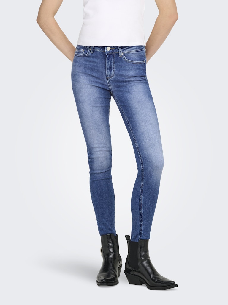 Only 15195681 BLUSH jeans skinny fit dames – blue denim - L32