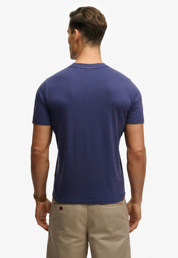 Superdry heren T-shirt rafblauw – 1954 Company Relaxed