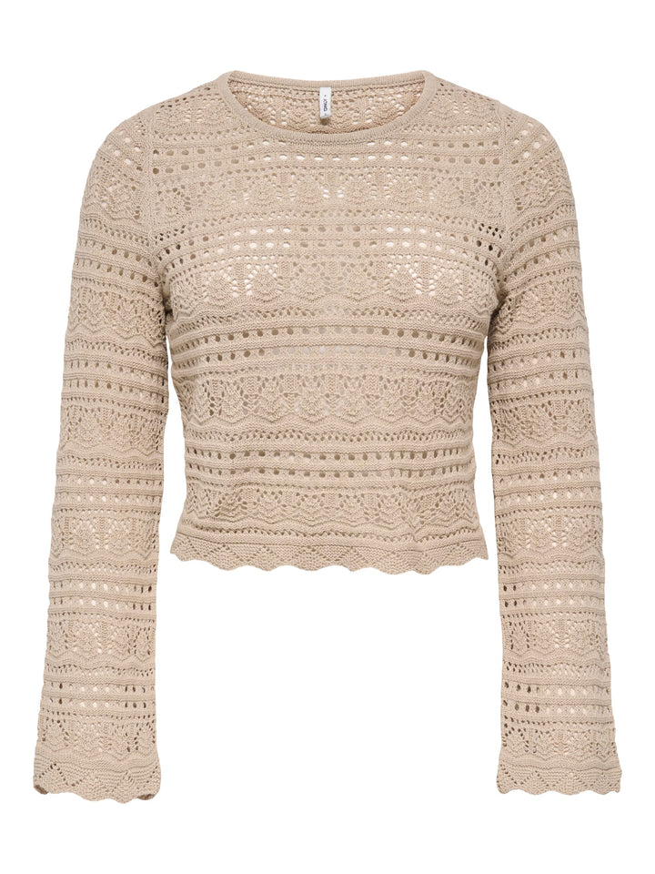 Only Elke trui zand – dames