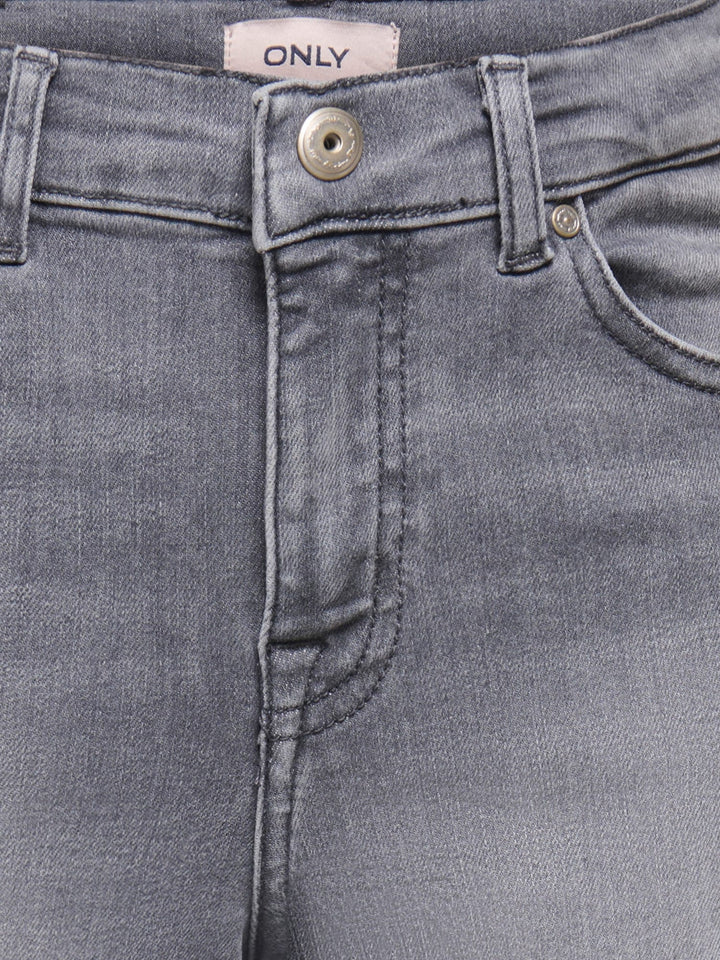 Kids Only Madison jeans loose fit grijs – meisjes - Grey Denim