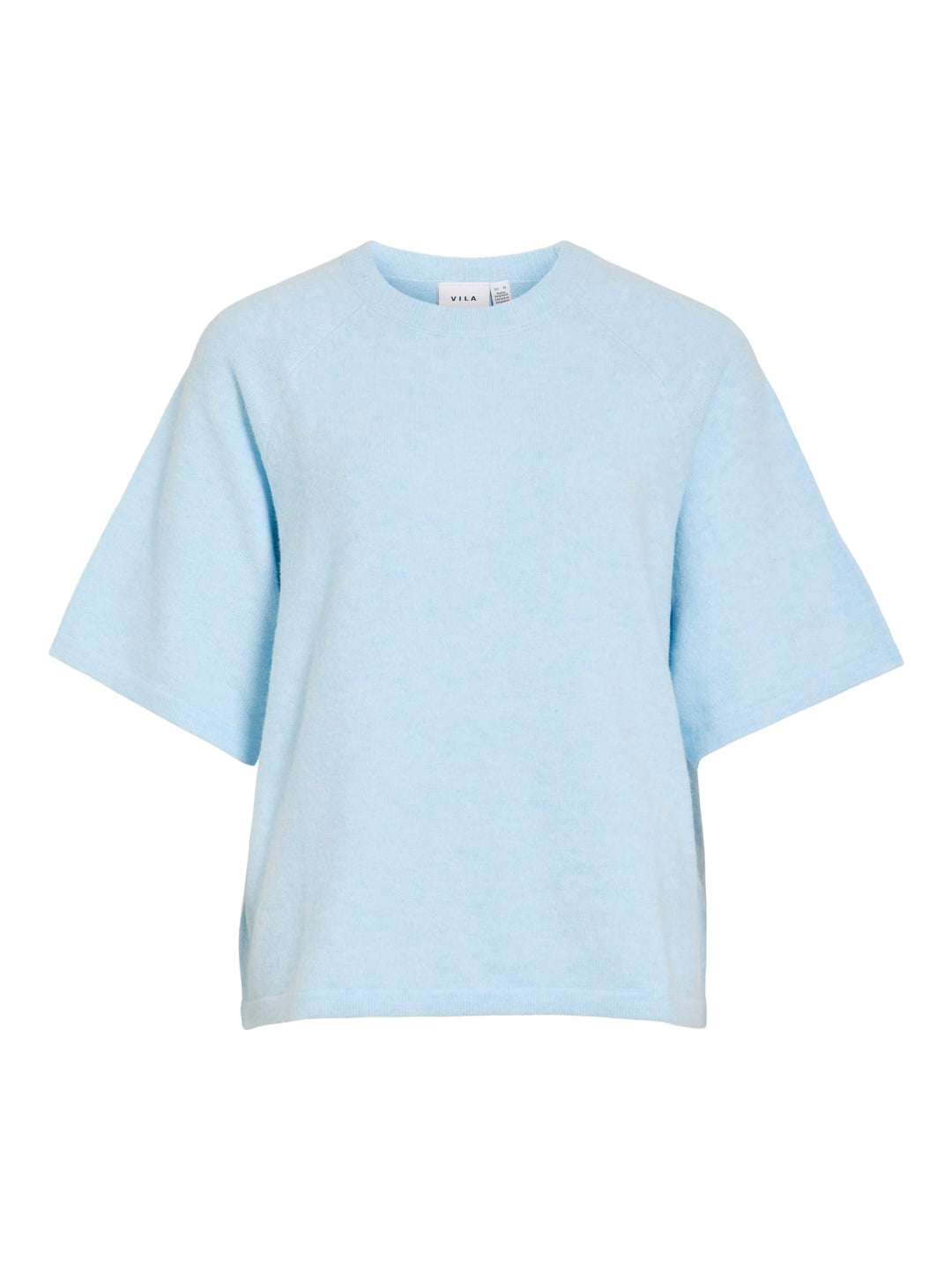 Vila VILIGA 2/4 O-NECK KNIT TOP lichtblauw – dames