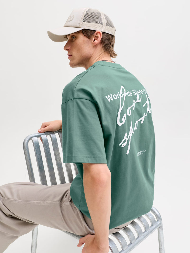 Jack & Jones T-shirt oud groen – heren