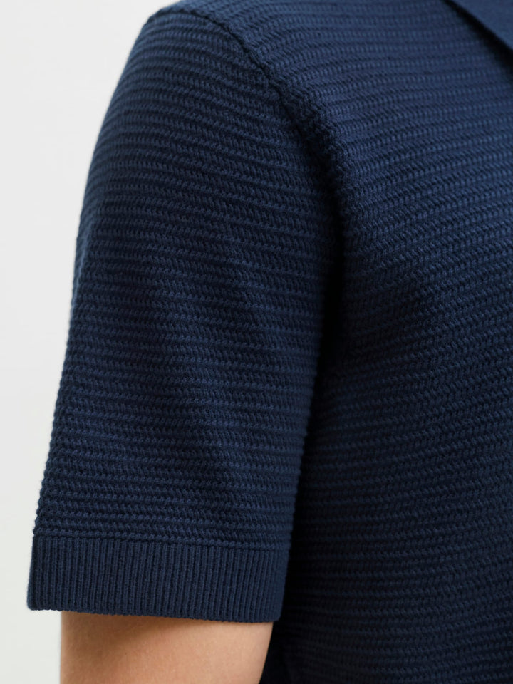 Jack & Jones Bluriley polo k/m navy – heren