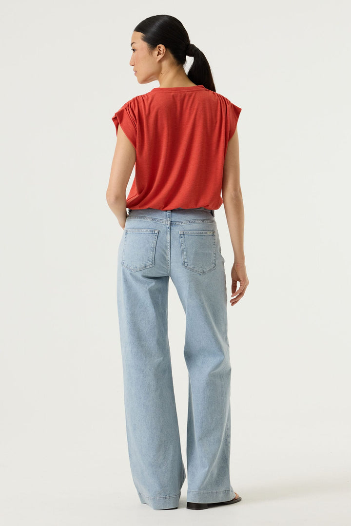 Garcia woman P260206 t-shirt k/m oranje