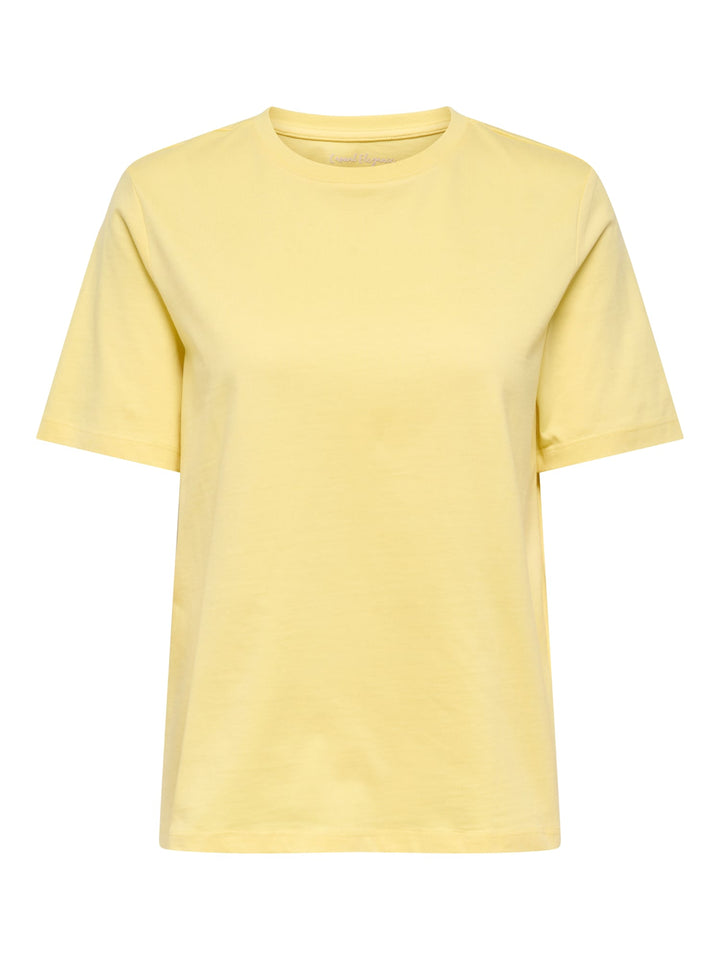 Only Freja T-shirt geel – dames