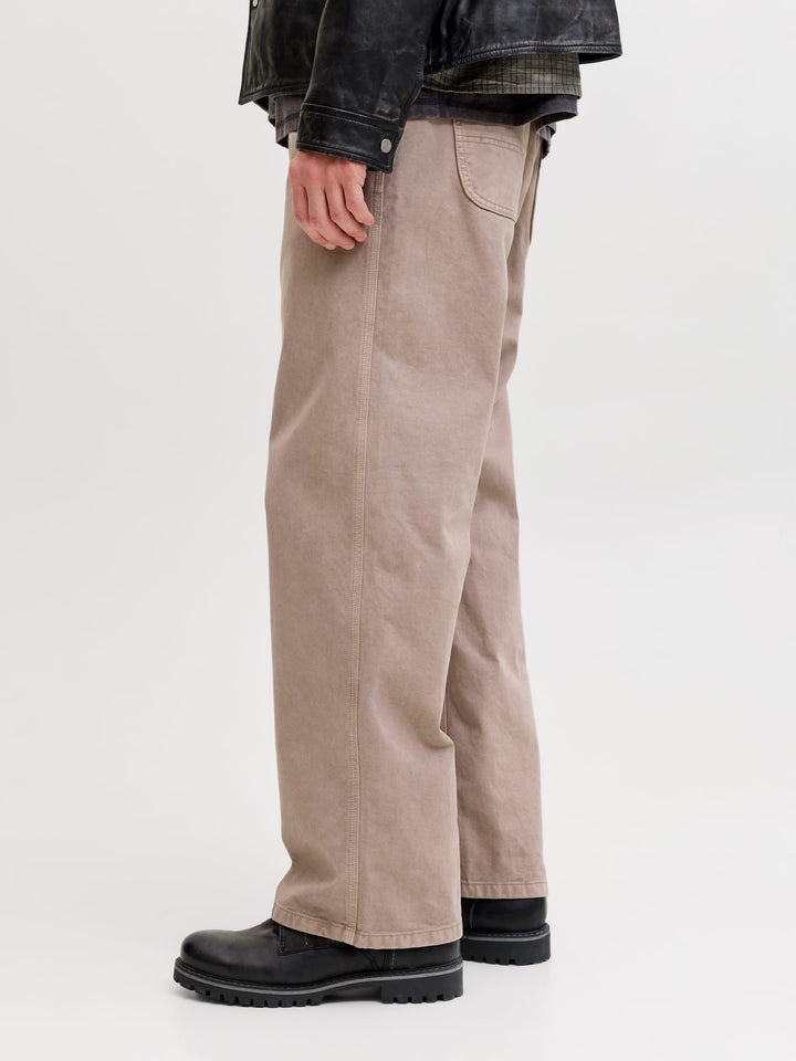 Jack & Jones JPSTALEX RAYE WORKER PANTS – heren - Taupe - L34