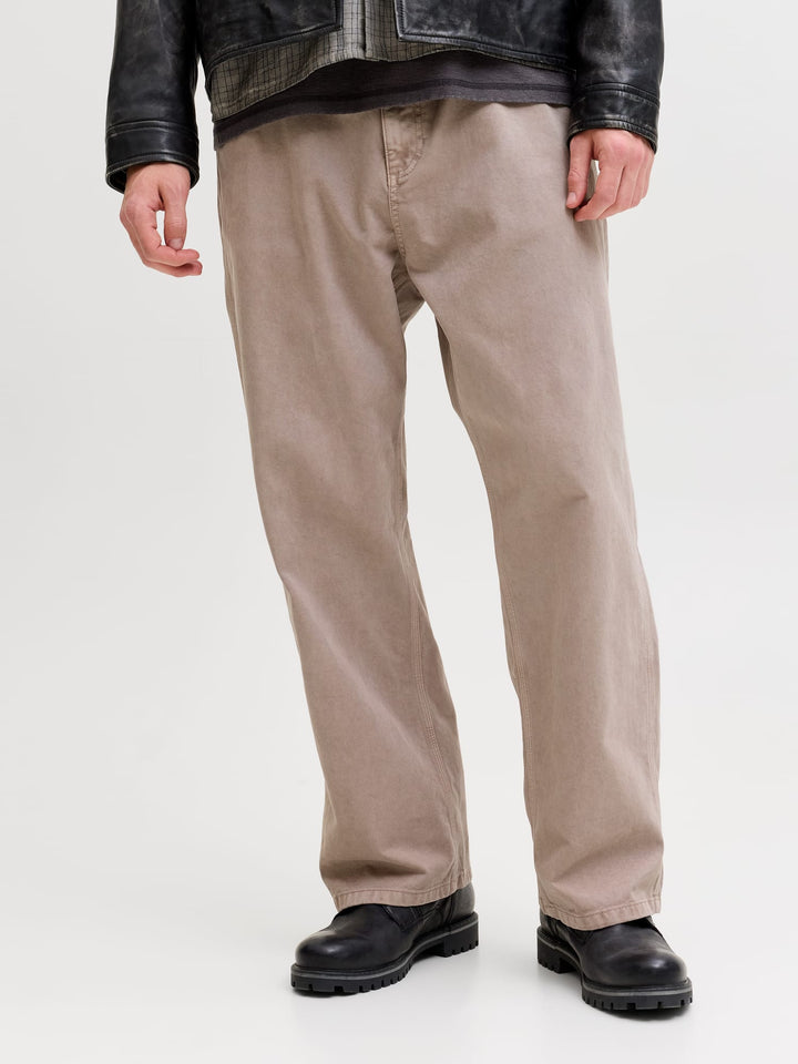 Jack & Jones JPSTALEX RAYE WORKER PANTS – heren - Taupe - L34