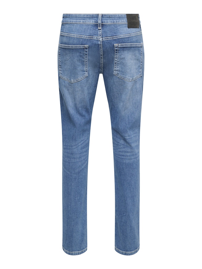 ONLY & SONS Loom slim fit jeans blauw – heren - Blue Denim - L32
