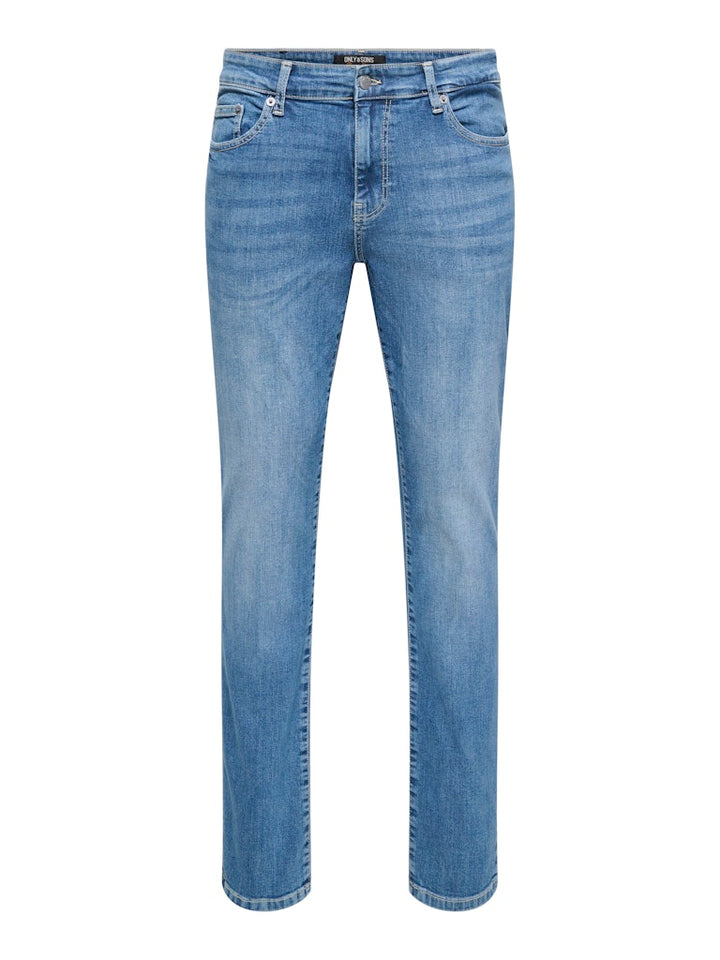 ONLY & SONS ONSLOOM SLIM MB 6756 MAT DNM NOOS jeans blue denim – heren - L34