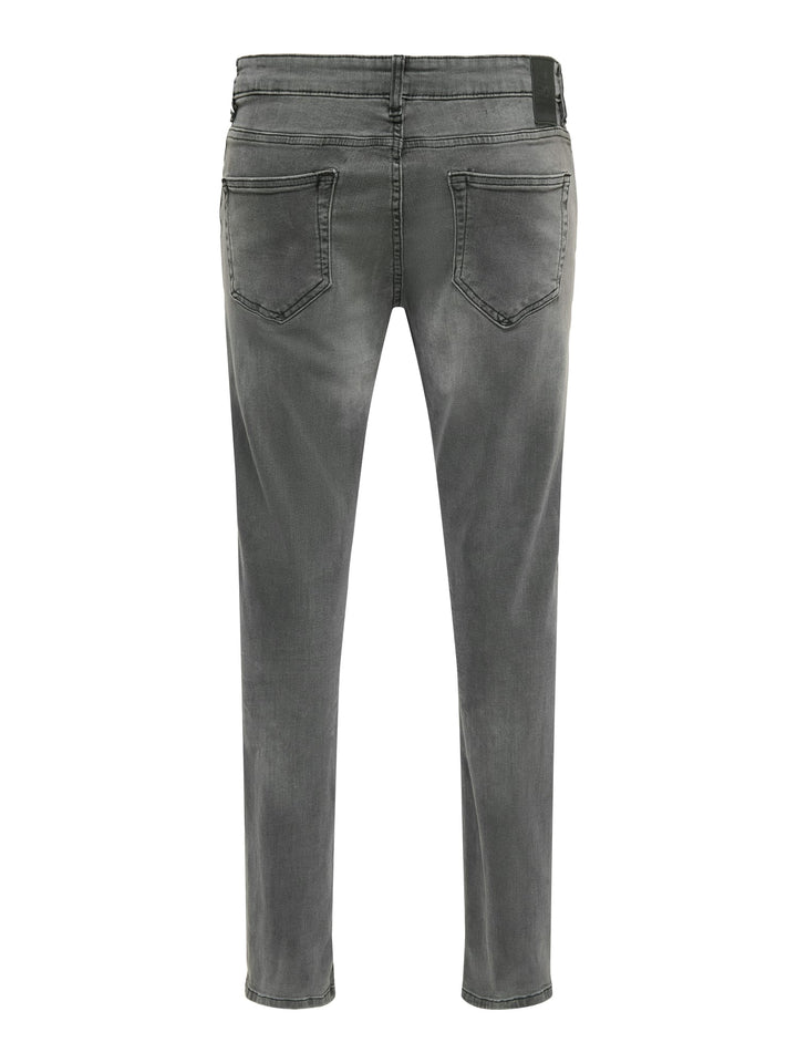 ONLY & SONS LOOM slim fit jeans zwart denim – heren - Black Denim - L32