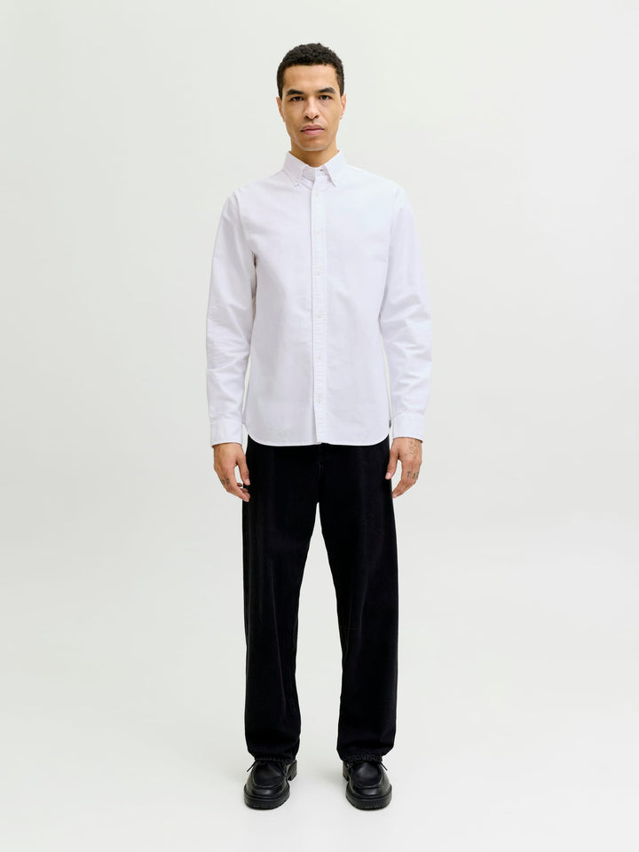 Jack & Jones Harvey overhemd off-white – heren