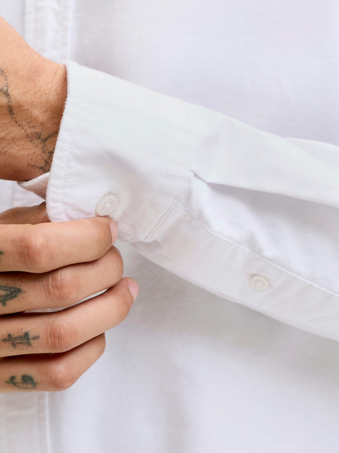 Jack & Jones Harvey overhemd off-white – heren
