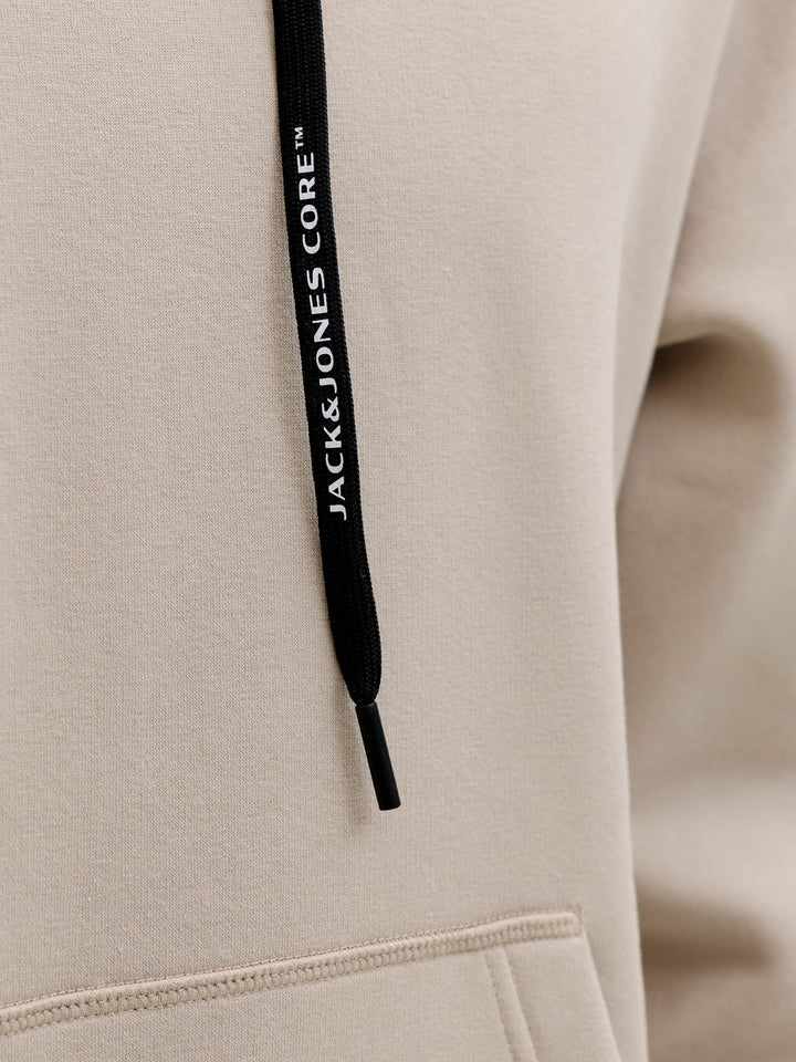 Jack & Jones Fusion hoodie zand – heren