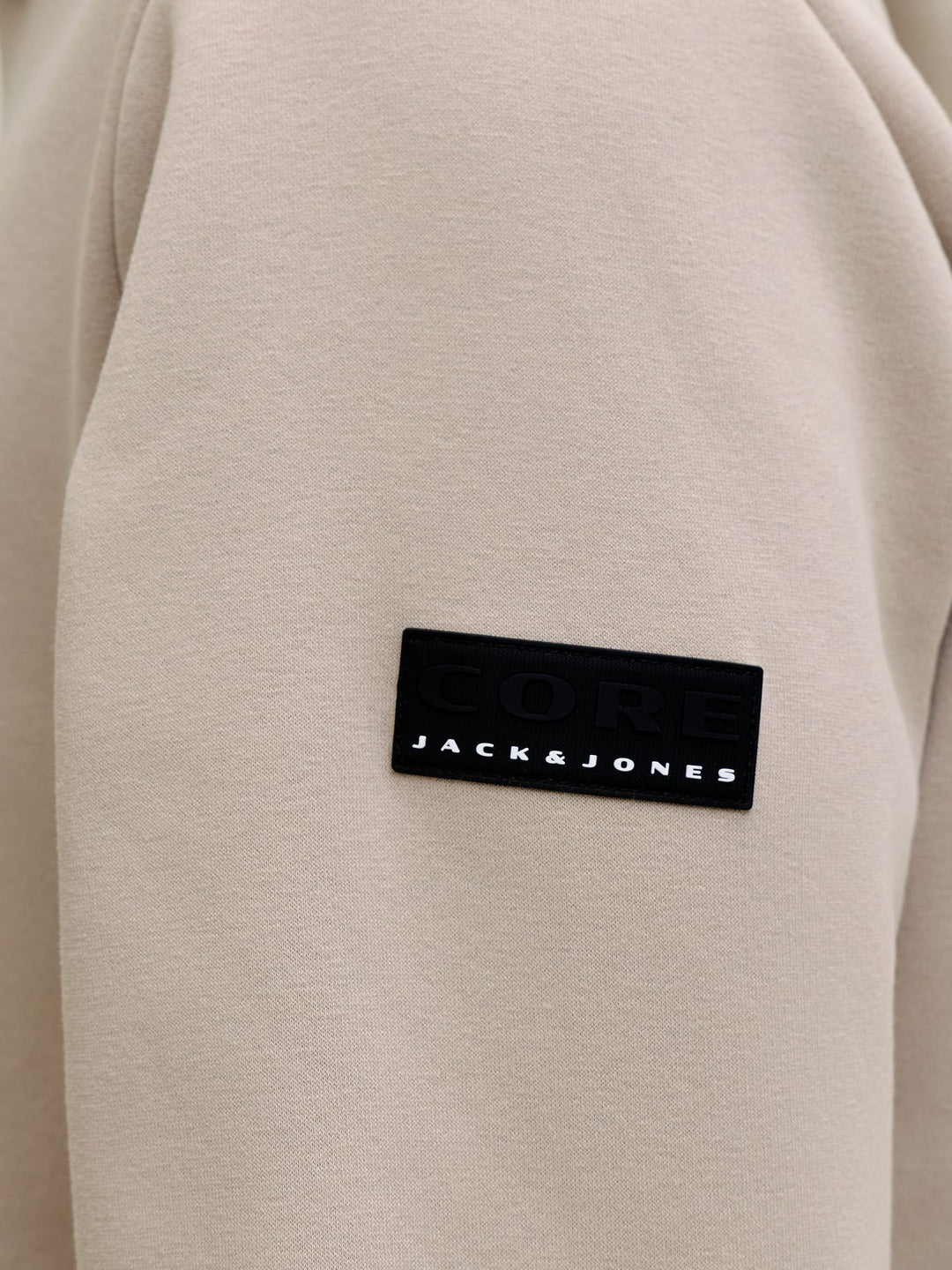Jack & Jones Fusion hoodie zand – heren