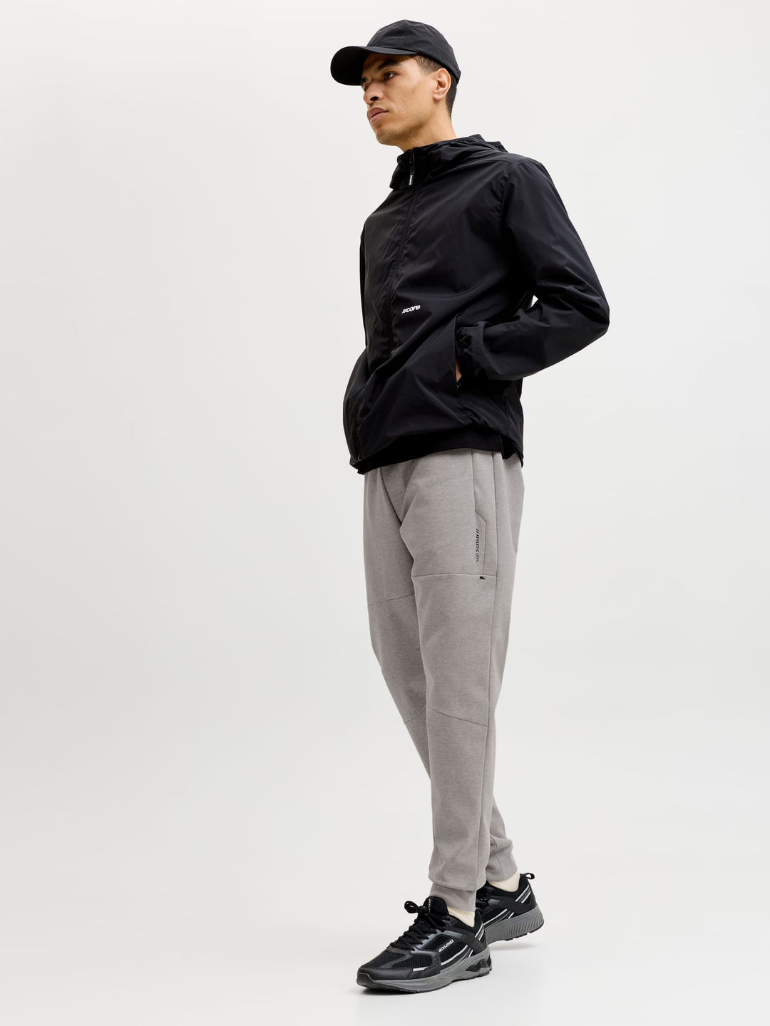 Jack & Jones Gordon joggingbroek grijs melee – heren