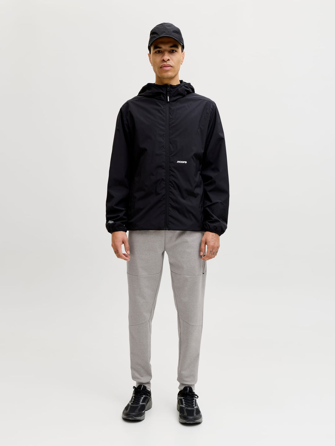 Jack & Jones Gordon joggingbroek grijs melee – heren