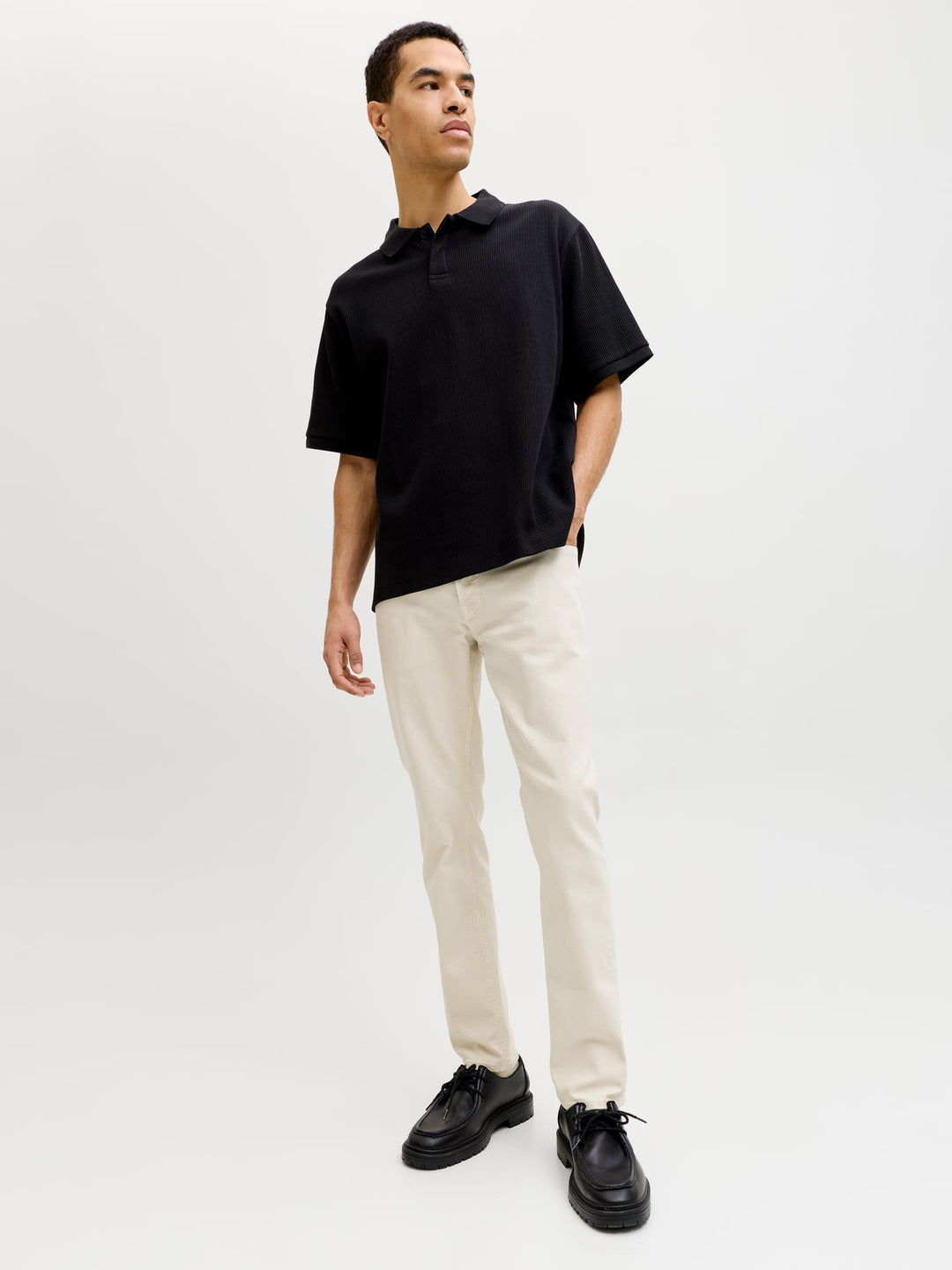 Jack & Jones slim fit jeans off-white – heren - L32