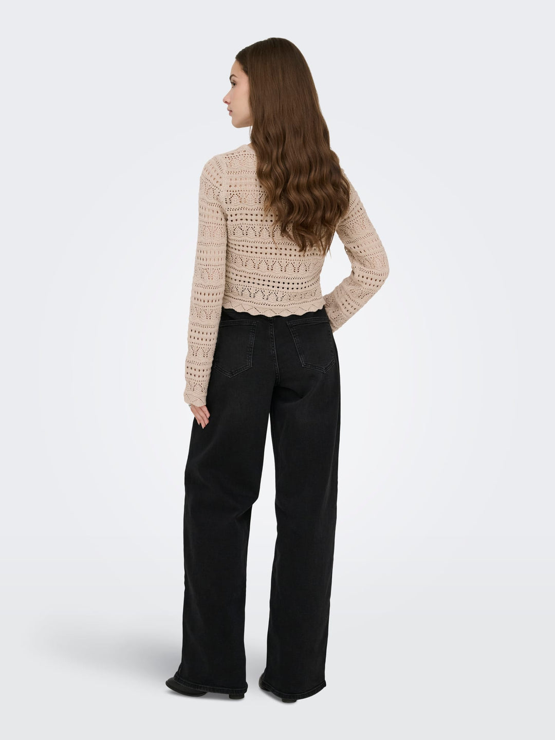 Only Elke trui zand – dames