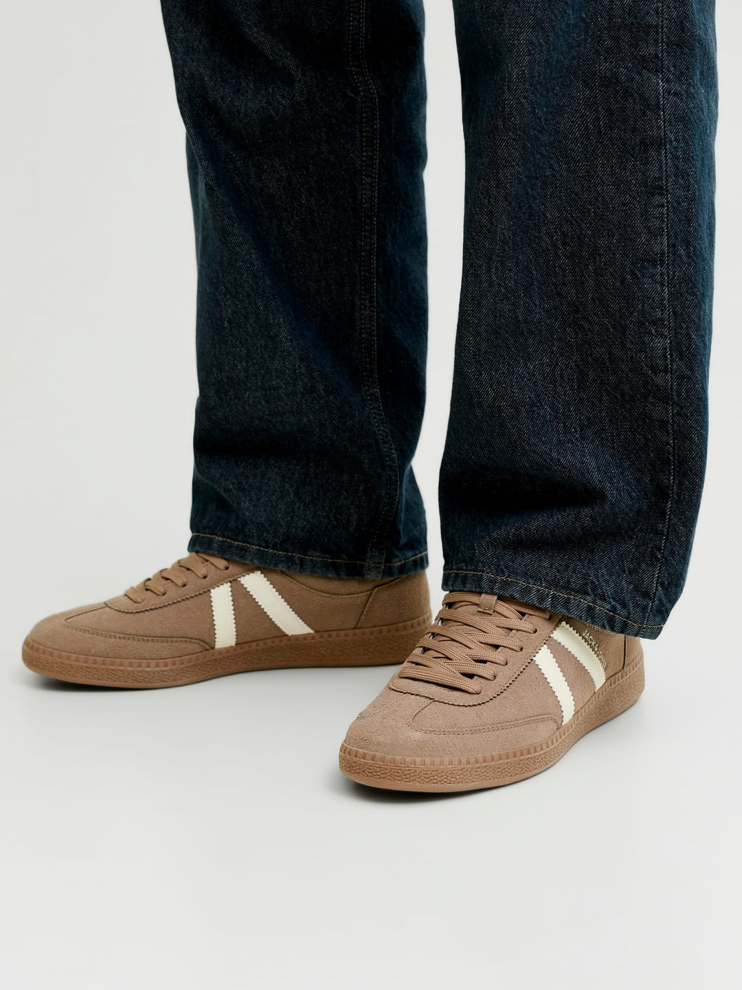 Jack & Jones JFWKIRK sneakers taupe – heren