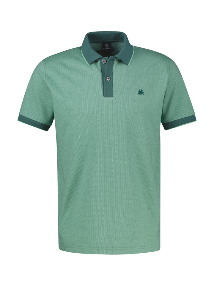Lerros 2633206 polo k/m heren mint