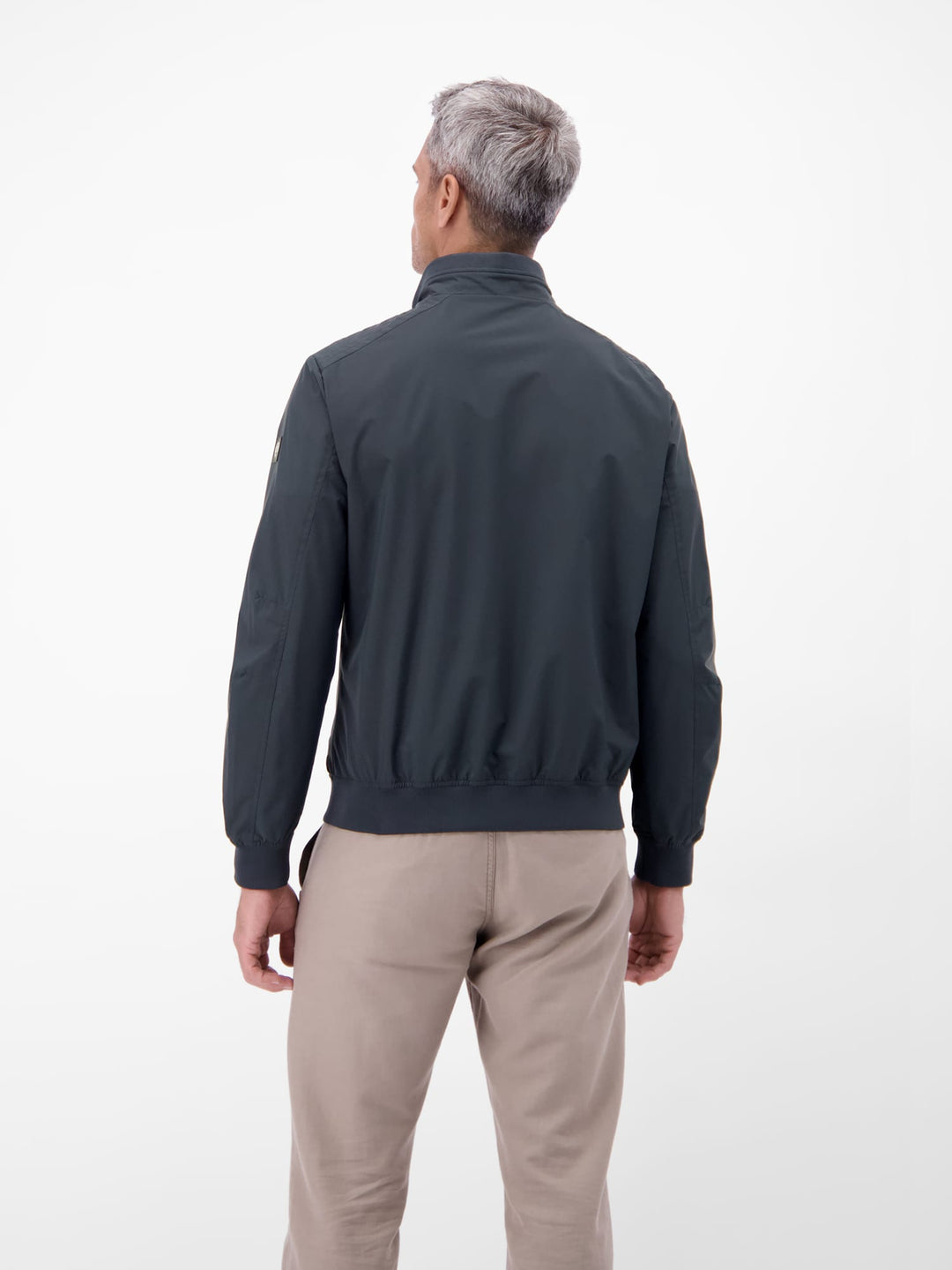 Lerros zomerjas heren navy – modern blouson ontwerp