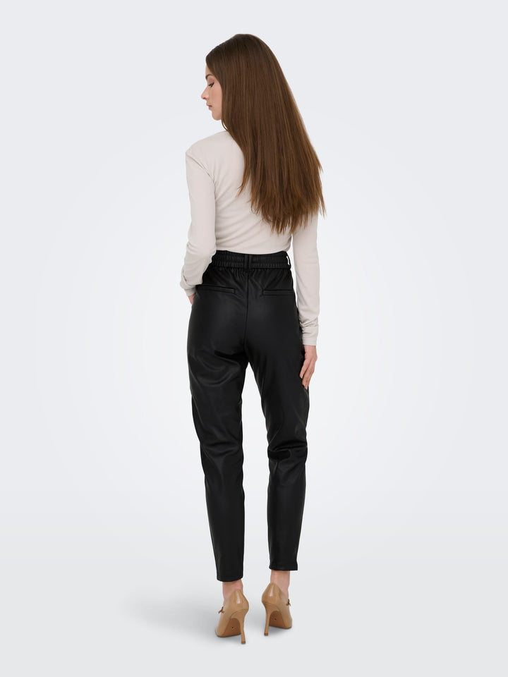 Only ONLPOPTRASH lange broek zwart – dames - L30