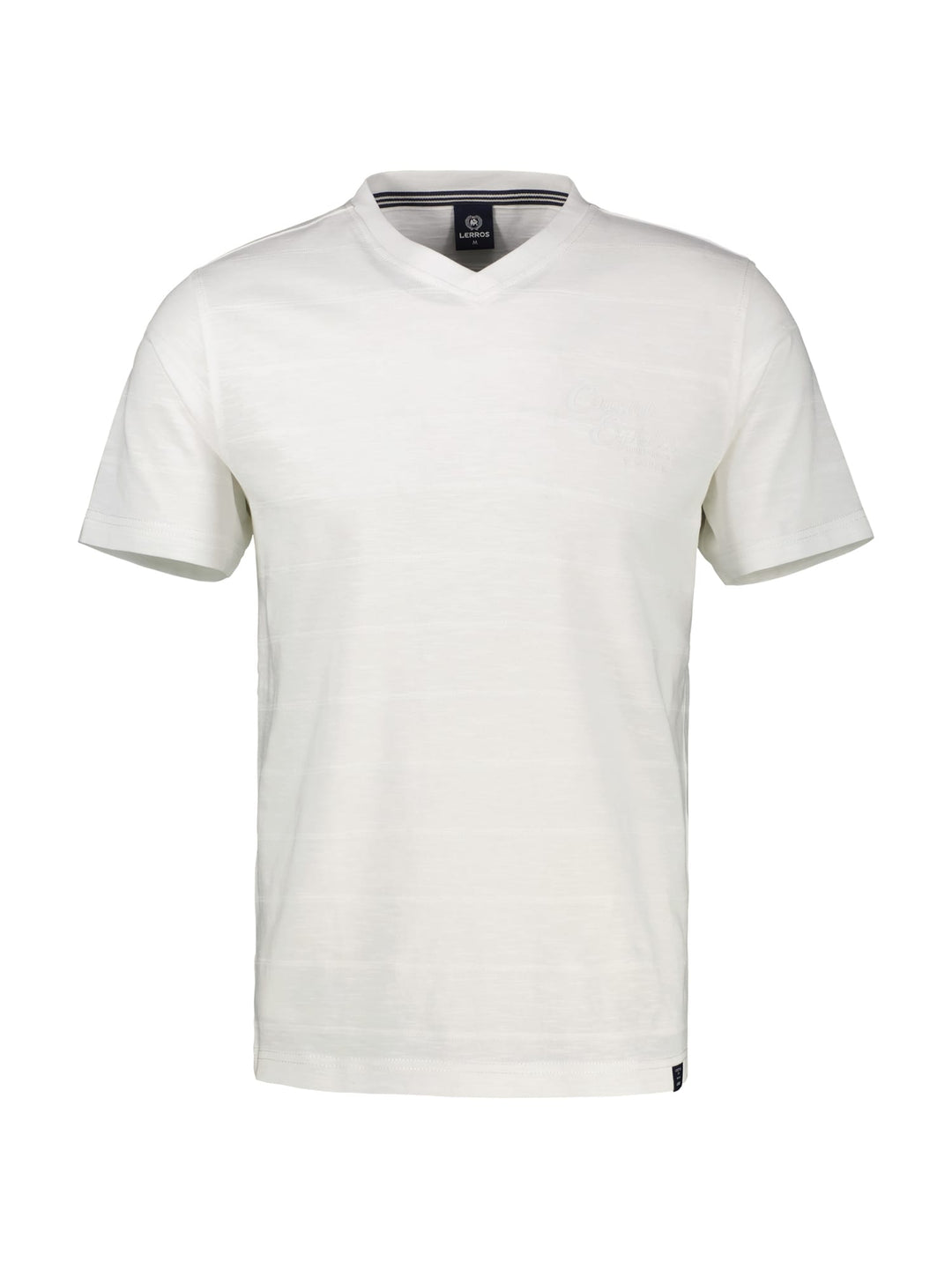 Lerros 2633121 t-shirt k/m heren wit