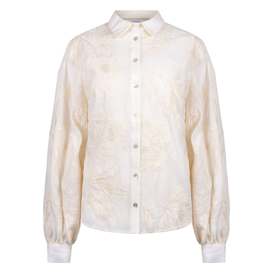 Nukus NKS02203 Avy blouse l/m ecru