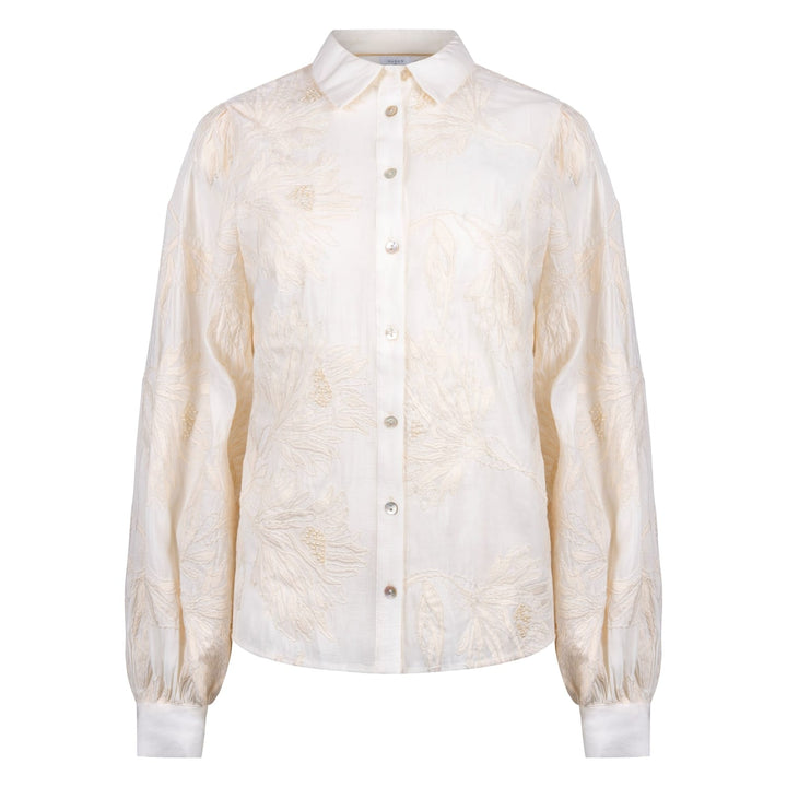 Nukus NKS02203 Avy blouse l/m ecru