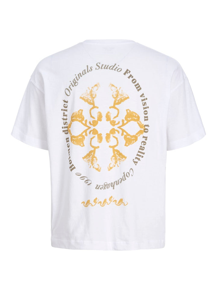 Jack & Jones Kids T-shirt Montauk – jongens - Off-white