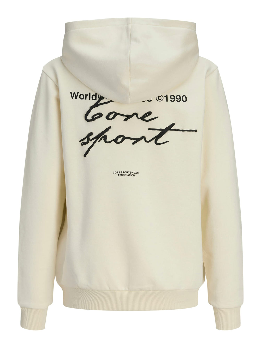 Jack & Jones Kids hoodie ecru – jongens