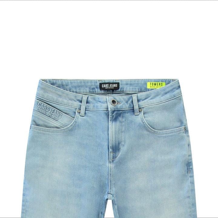 Cars men Towers jeans regular fit – heren - Blue Denim - L32