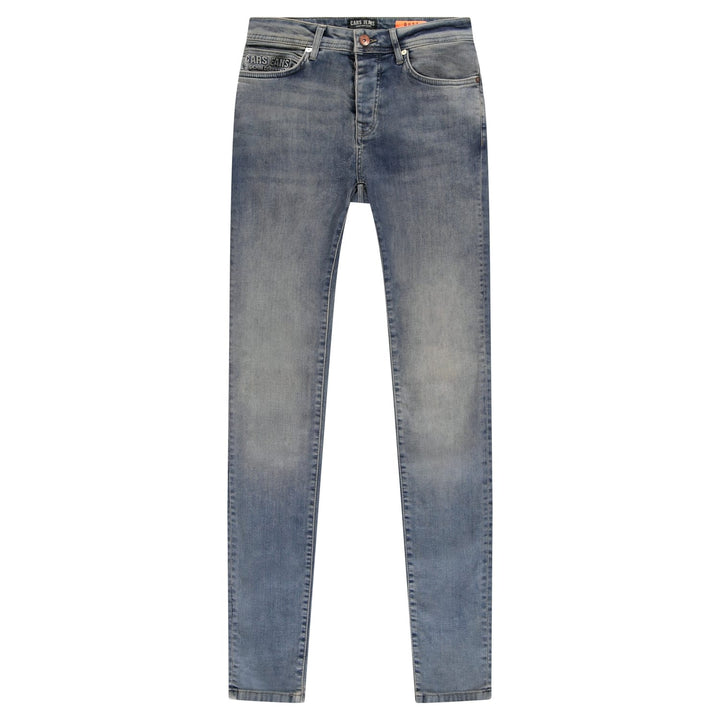 Cars Jeans Dust Super Skinny – heren jeans blauw denim - Blue Denim - L34