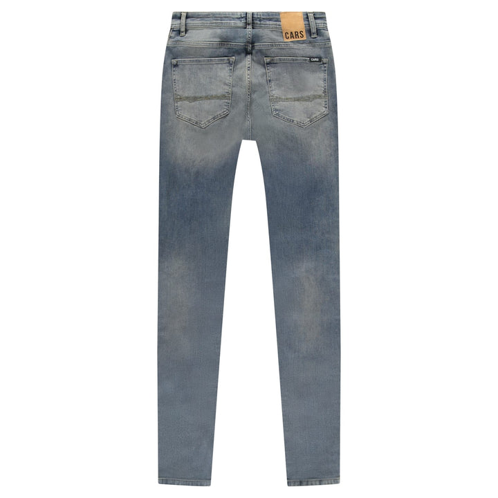 Cars Jeans Dust Super Skinny – heren jeans blauw denim - Blue Denim - L34