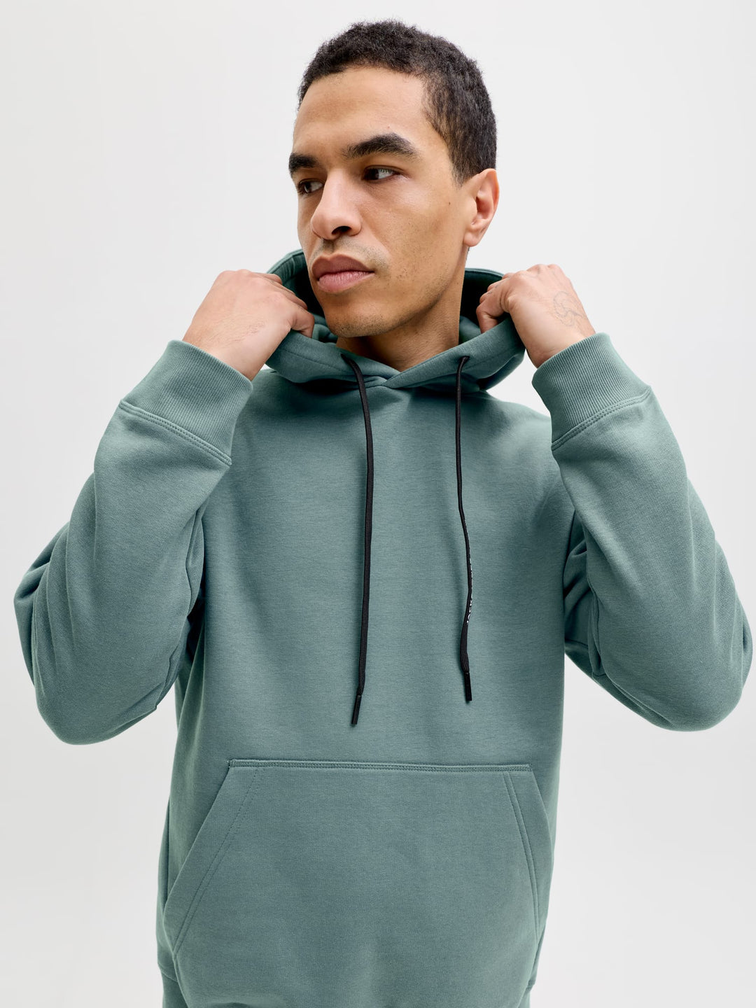 Jack & Jones Fusion hoodie oud groen – heren